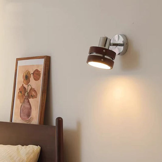 Nordic wall-mounted bedside lamp with ambient soft