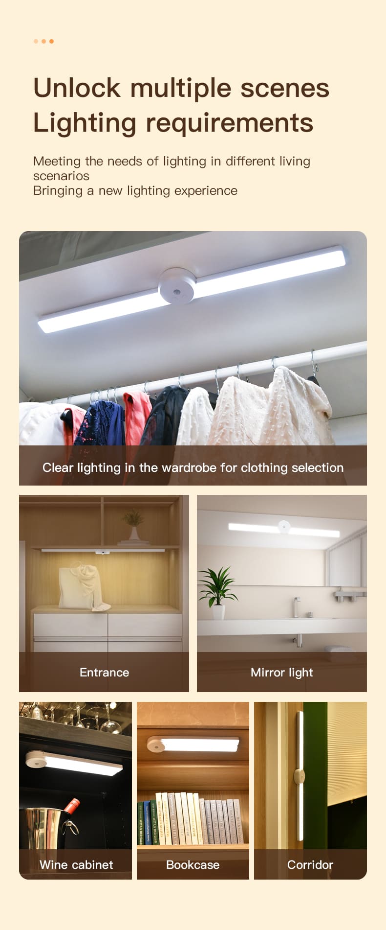 Foldable and flexible LED light design